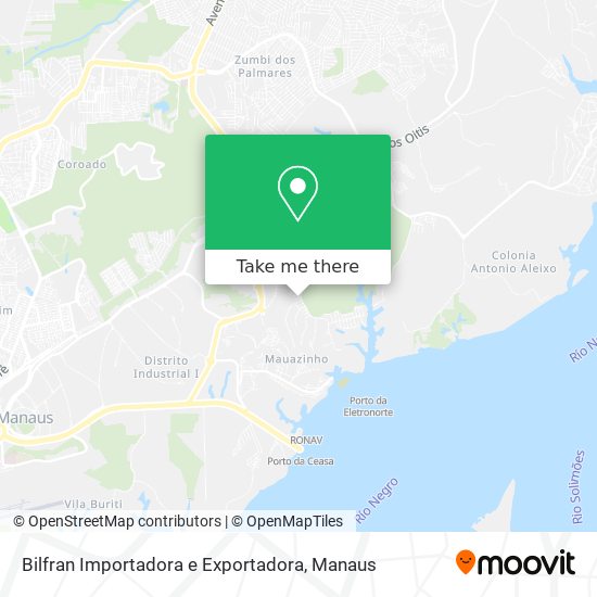 Bilfran Importadora e Exportadora map