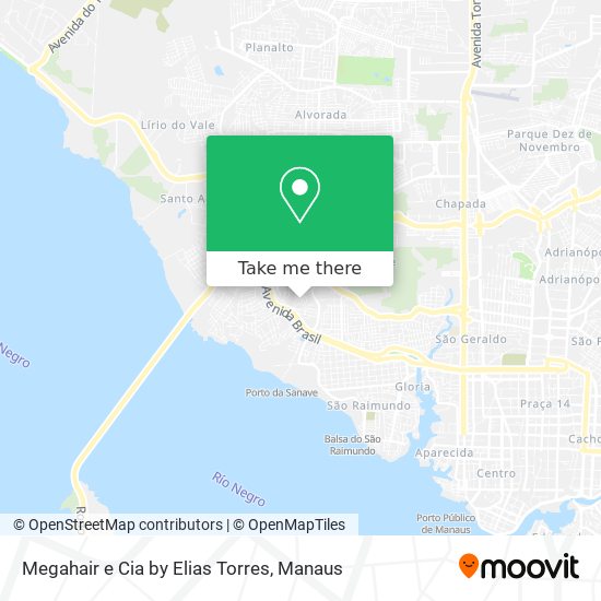 Megahair e Cia by Elias Torres map