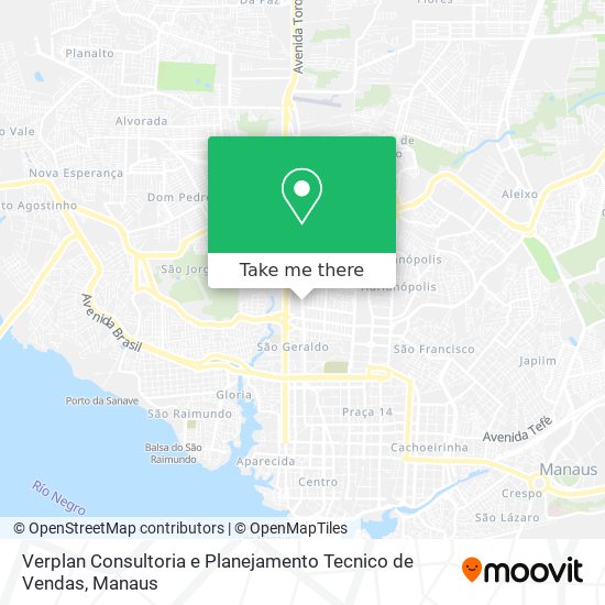 Verplan Consultoria e Planejamento Tecnico de Vendas map