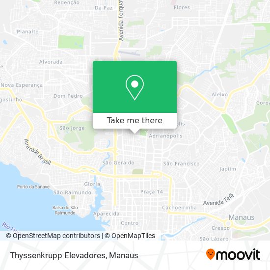 Thyssenkrupp Elevadores map
