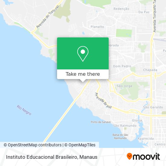 Instituto Educacional Brasileiro map