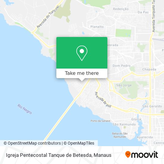 Igreja Pentecostal Tanque de Betesda map