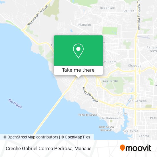 Creche Gabriel Correa Pedrosa map