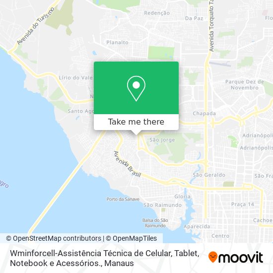 Wminforcell-Assistência Técnica de Celular, Tablet, Notebook e Acessórios. map