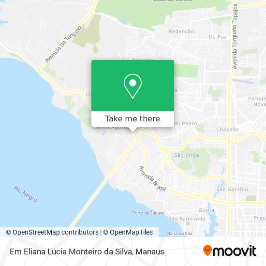 Em Eliana Lúcia Monteiro da Silva map
