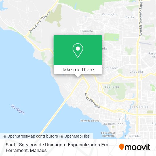 Suef - Servicos de Usinagem Especializados Em Ferrament map