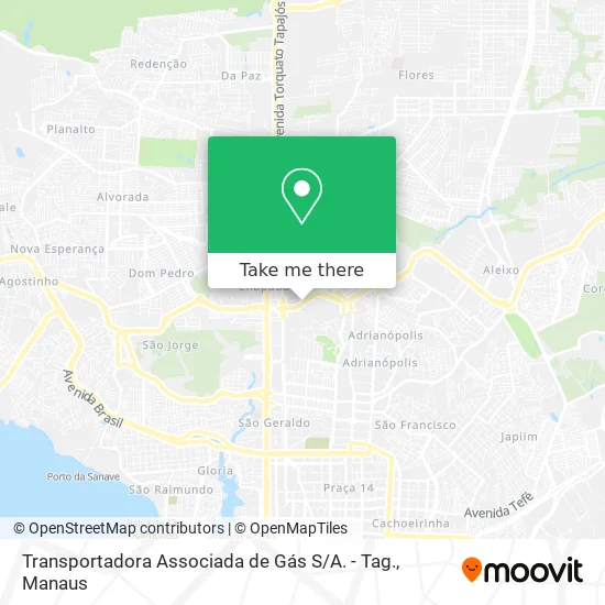 Transportadora Associada de Gás S / A. - Tag. map