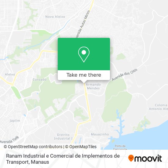 Ranam Industrial e Comercial de Implementos de Transport map
