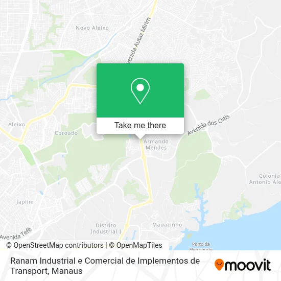 Ranam Industrial e Comercial de Implementos de Transport map