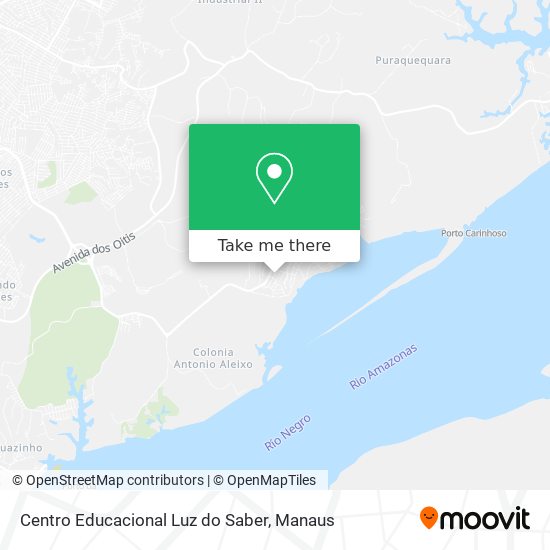 Centro Educacional Luz do Saber map
