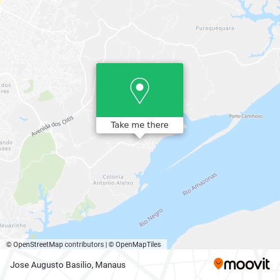 Jose Augusto Basilio map