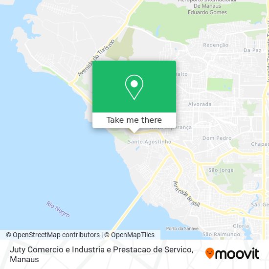 Juty Comercio e Industria e Prestacao de Servico map