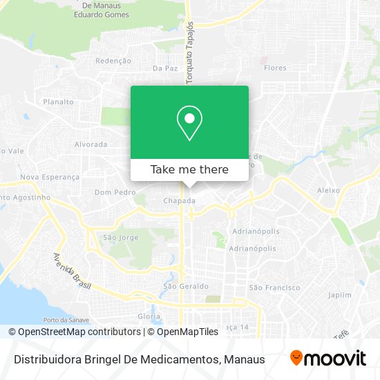 Distribuidora Bringel De Medicamentos map