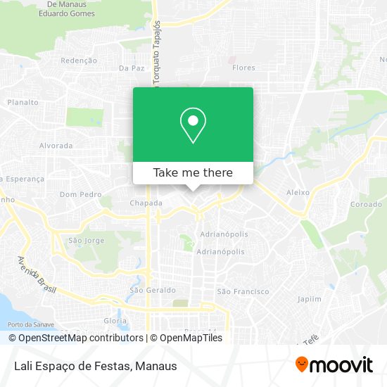 Lali Espaço de Festas map