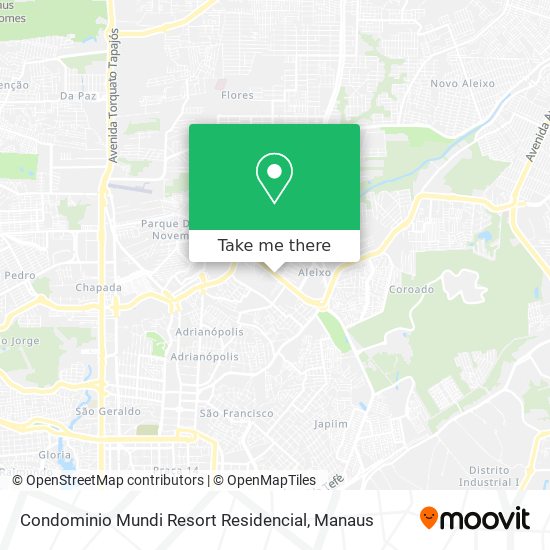 Mapa Condominio Mundi Resort Residencial