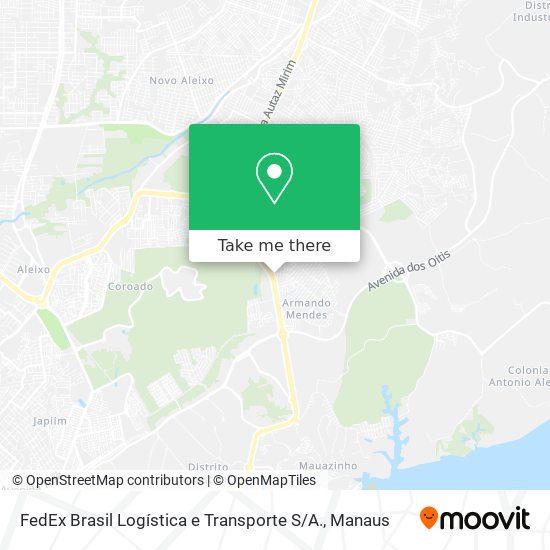 FedEx Brasil Logística e Transporte S / A. map