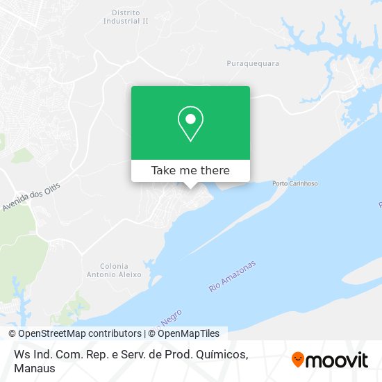 Ws Ind. Com. Rep. e Serv. de Prod. Químicos map