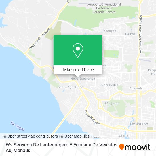 Ws Servicos De Lanternagem E Funilaria De Veiculos Au map
