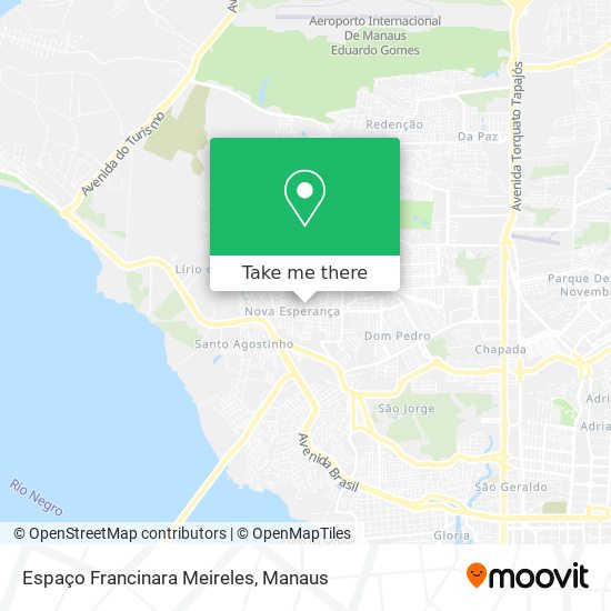 Espaço Francinara Meireles map