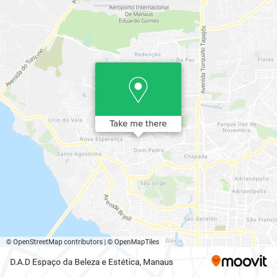D.A.D Espaço da Beleza e Estética map