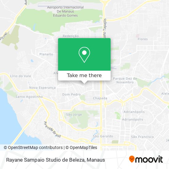 Rayane Sampaio Studio de Beleza map