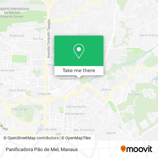 Panificadora Pão de Mel map