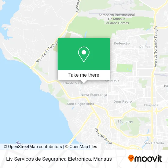 Liv-Servicos de Seguranca Eletronica map