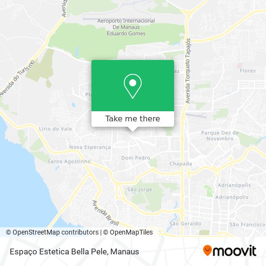 Espaço Estetica Bella Pele map