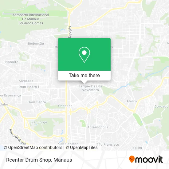 Rcenter Drum Shop map