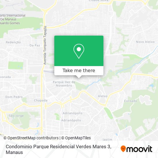 Condominio Parque Residencial Verdes Mares 3 map