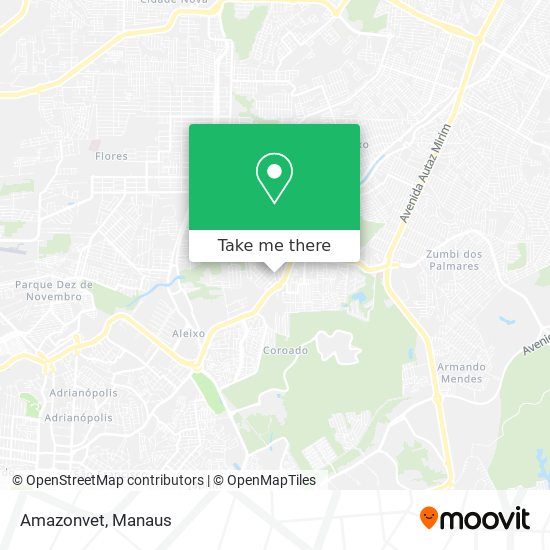 Amazonvet map