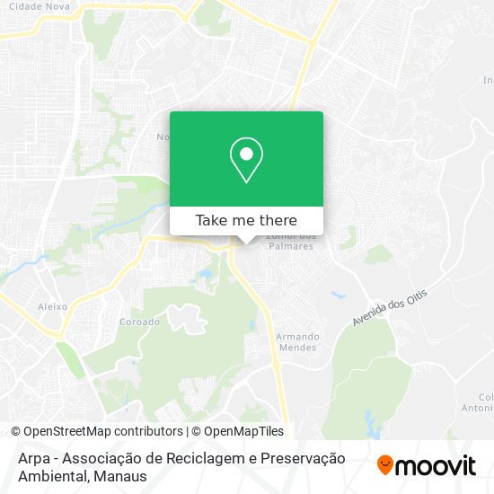 Arpa - Associação de Reciclagem e Preservação Ambiental map