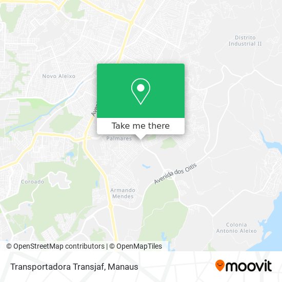 Transportadora Transjaf map