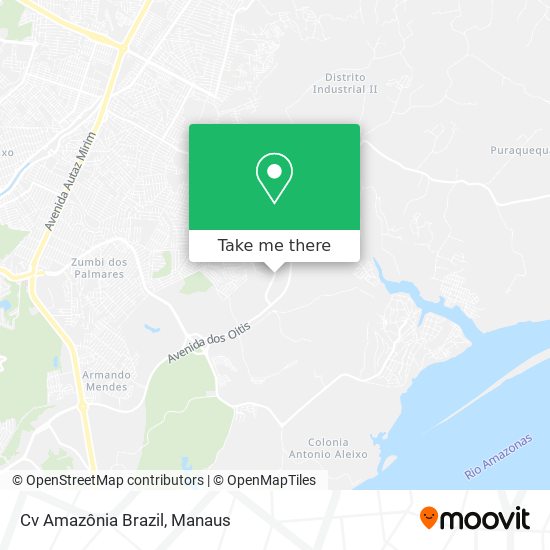 Cv Amazônia Brazil map