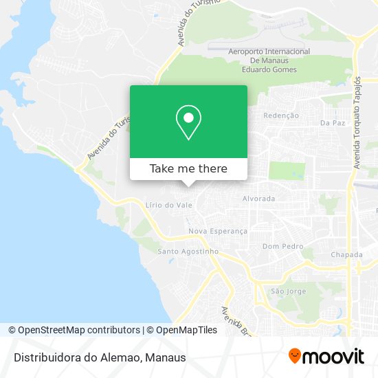 Distribuidora do Alemao map