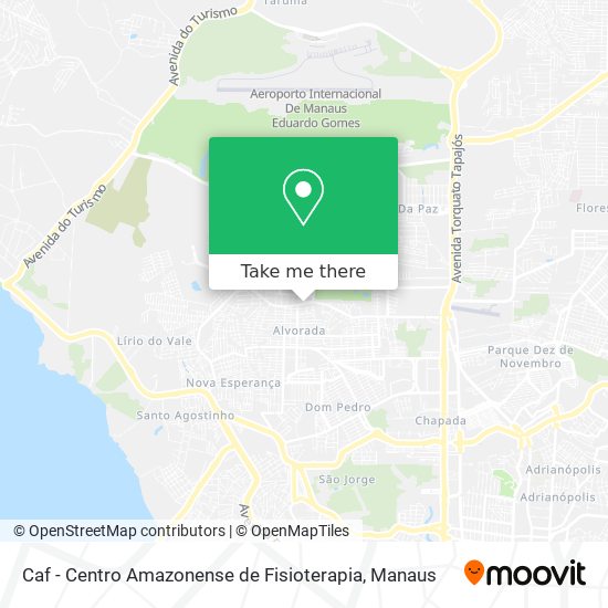 Caf - Centro Amazonense de Fisioterapia map