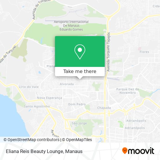 Eliana Reis Beauty Lounge map