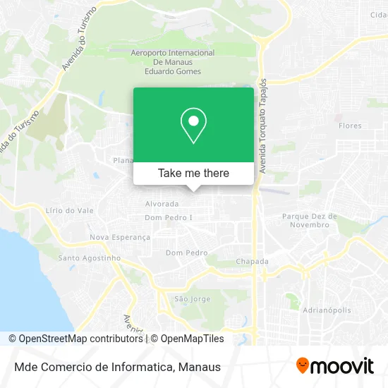 Mde Comercio de Informatica map