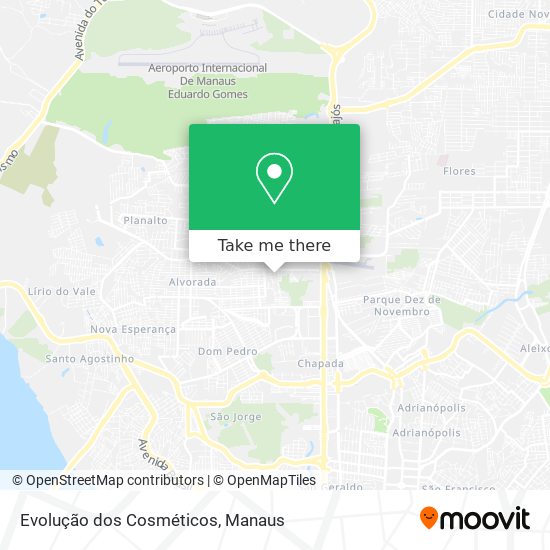 Evolução dos Cosméticos map