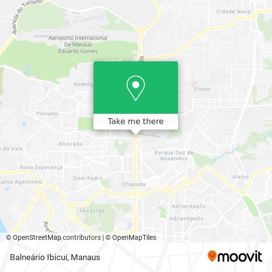 Balneário Ibicuí map