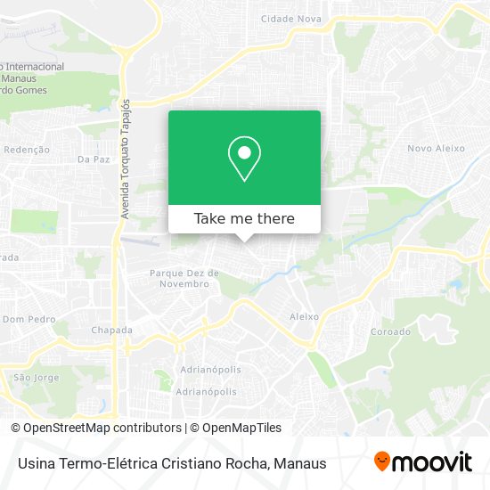 Usina Termo-Elétrica Cristiano Rocha map