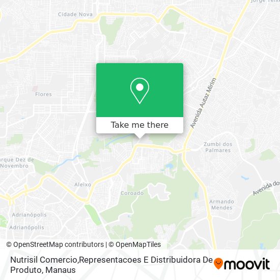Nutrisil Comercio,Representacoes E Distribuidora De Produto map