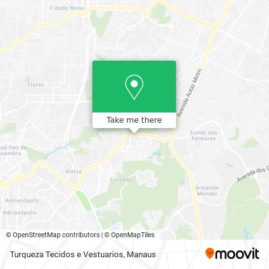 Turqueza Tecidos e Vestuarios map