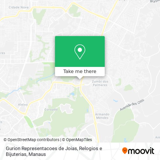 Gurion Representacoes de Joias, Relogios e Bijuterias map