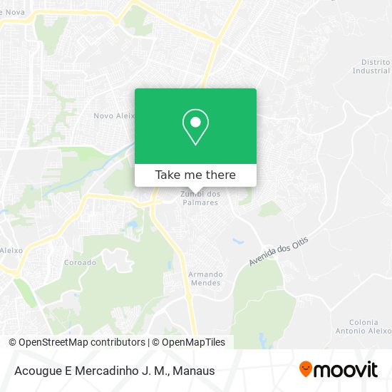 Acougue E Mercadinho J. M. map