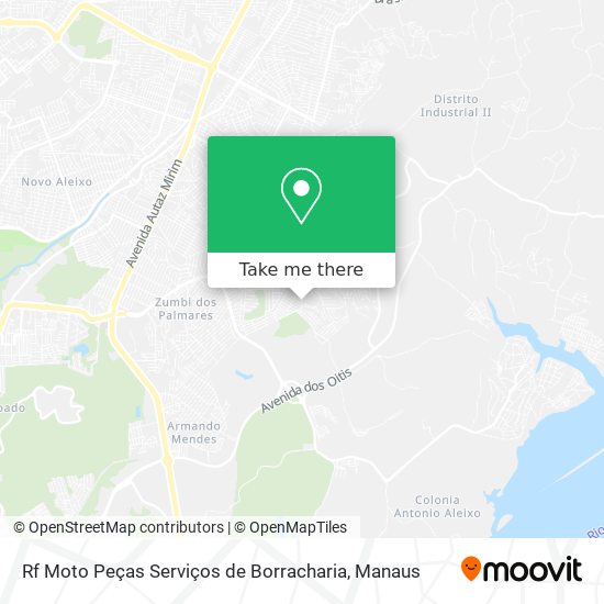 Rf Moto Peças Serviços de Borracharia map