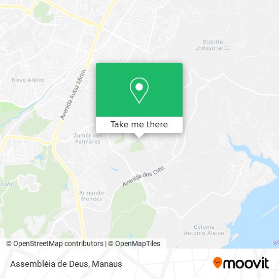 Assembléia de Deus map