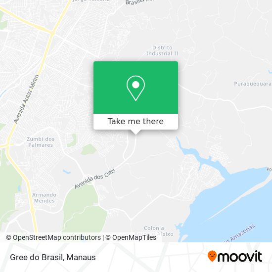 Gree do Brasil map