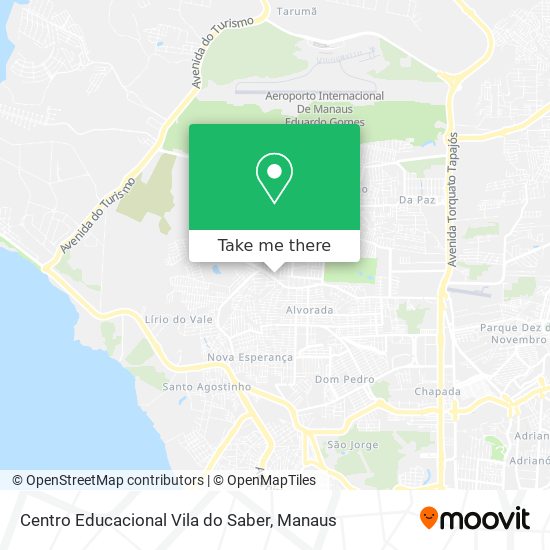 Centro Educacional Vila do Saber map