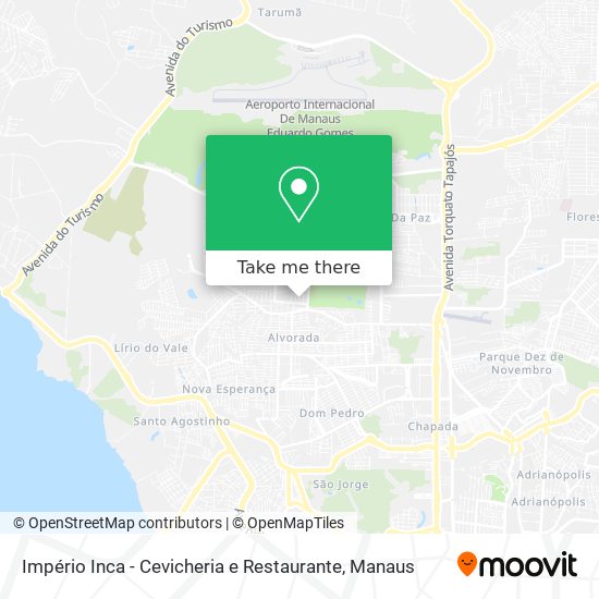 Império Inca - Cevicheria e Restaurante map